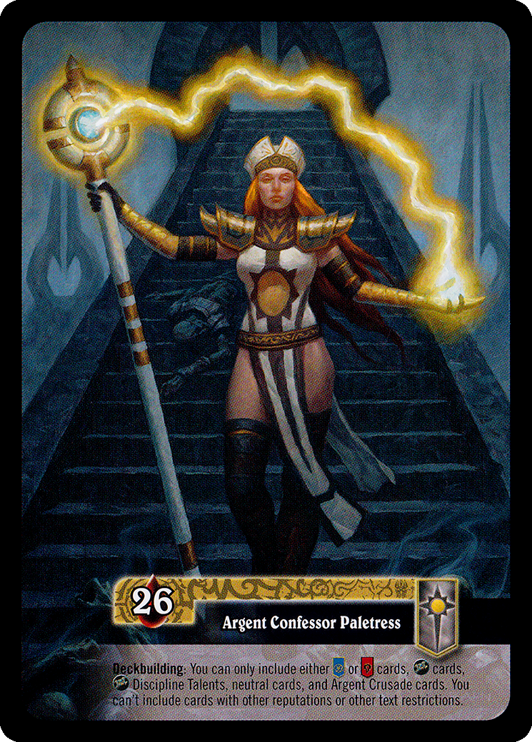 Argent Confessor Paletress 背面